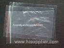 Resealable LDPE Zip Lock Plastic Bags Transparent garment poly bags