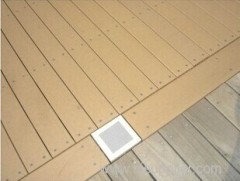Durable outdoor wpc decking