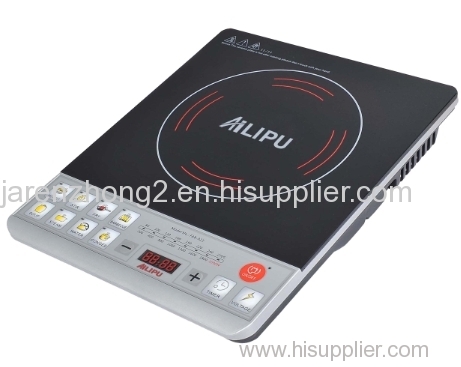 White Push Button Control Induction Cooker with Competitive Price