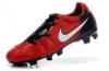 Black/Red Outdoor Soccer Shoes