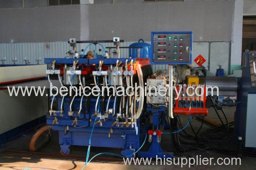 PP hollow grid board production line