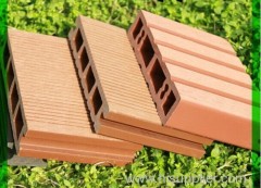 New material wpc hollow decking