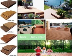 Outdoor Solid WPC Flooring/ Waterproof WPC Deck