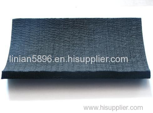 Thick rayon based carbon fiber felt