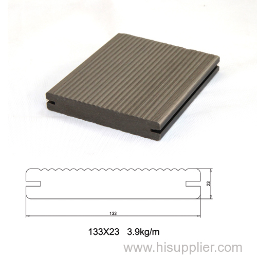 133*23mm outdoor solid wpc decking