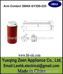 VCB 2000A T2 red copper contact ,Arm Contact 2000A GY220-22