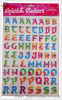 cute alphabet sticker for kids