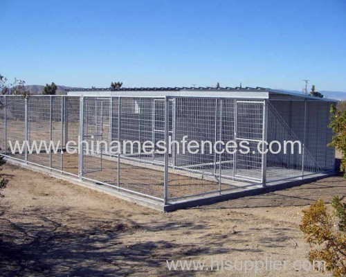 Galvanized Large Dog Fence Panel large dog kennel