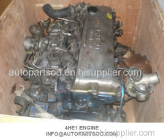 Used Isuzu 6HE1 6HH1 6HK1 Diesel Engine FRR FTR GMC W5500 W6500 W7500, Usado 6HE1 Motor