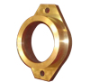 Casting flange made of bronze