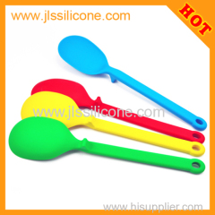 Eco friendly silicone soup ladle spoon for cooking