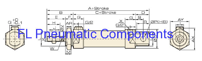 MTAL Aluminum Mini Cylinders