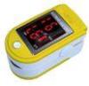 Portable Yellow Fingertip Pulse Oximeter Readings for Adult