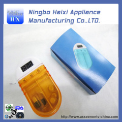 Electronic Fashion Pill Box with Single Alarm Timer