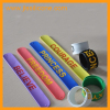 promotional gift silicone slap bracelet wrist band