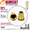 2014 New product 360degrees Clear led tungsten bulb