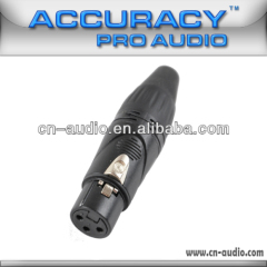 Professional 3 pin New XLR female Audio and Video Connector XLR187