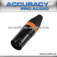 Professional 3 pin New XLR Male Audio and Video Connector XLR188ORG