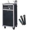 Rechargeable Portable Wireless Amplifier Karaoke Equipment with CD, MP3, MP4 file to play