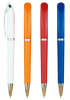 Promotional plastic twist ballpoint pen with middle ring