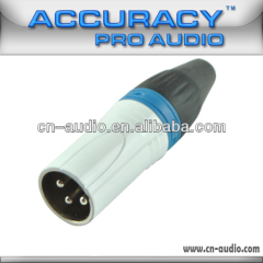 Professional 3pin XLR male Audio Connector XLR194BL