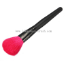 Red Synthetic Hair Black Handle Powder brush