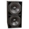 S218+ 102dB SPL 2ohms Disco Sound Equipment Subwoofer Cabinet Box