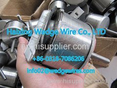316L economical wedge wire screen nozzle strainer water filtration