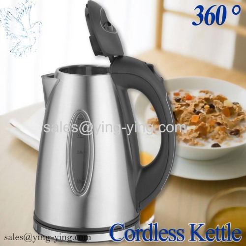 1.8L stainless steel kettle GS,CE,ROHS,LFGB with LED SDH206 metal finish-NEW