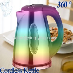 1.8L stainless steel kettle GS,CE,ROHS,LFGB with LED SDH206 metal finish-NEW