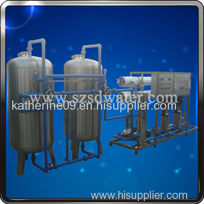 RO-1000J(6000L/H) Stainless Steel 304 RO Drinking water treatment plant