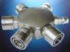 6 way universal manifold one inlet & several outlets Quick Coupler Plug
