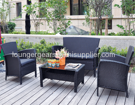 Wicker Rattan Sofa Furnitures Set LG8101