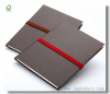Custom Leatherette Hardback Journal Notebook With Elastic Band