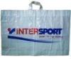 Big recyclable Rope Handle Bags Plastic Gift Promotion bag for Stores
