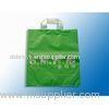 Green HDPE LDPE Small Colored Plastic bag / poly carrier bags for Retail Shops