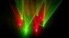 Red and green Octopus scanning laser light Dance halls Disco Light