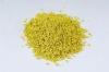 Wear resistant yellow Colored rubber granules , size 1-3mm for carpet