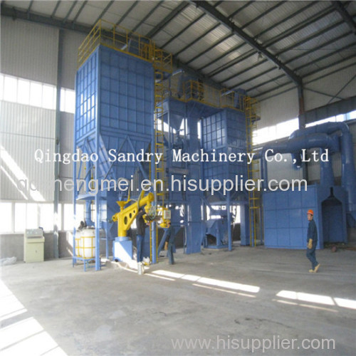 Resin sand reclaiming and molding line resin sand production line
