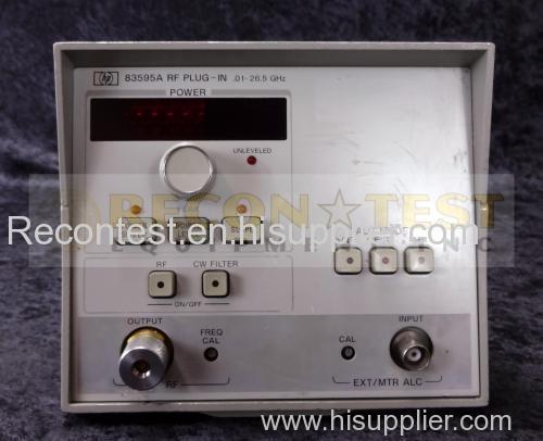 Agilent 83595A -002- 10MHz to 26. GHz RF Plug-In For AT 8350B Sweep Oscillator