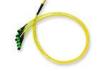 MTP / MPO Hybrid Harness Fiber Patch Cable For Fiber Optic Cassette , Patch Panels