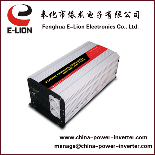 Pure sine wave 3000W Dual BS/SAA/NF/Universal sockets power inverter