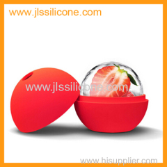 Slow Melting custom silicon ice cream sphere mold maker