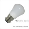 B22 LED mini bulb Ceramics