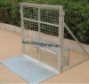 Galvanized standalone steel stage barricades