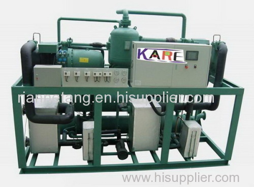 hanbell screw compressor chiller/ glycol chiller/ screw chiller price