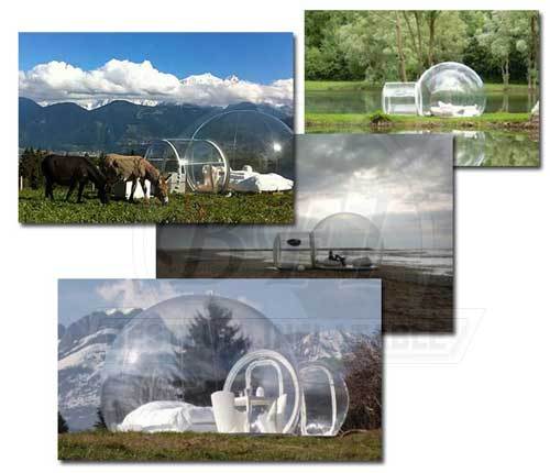 Casual convenient clear bubble tent