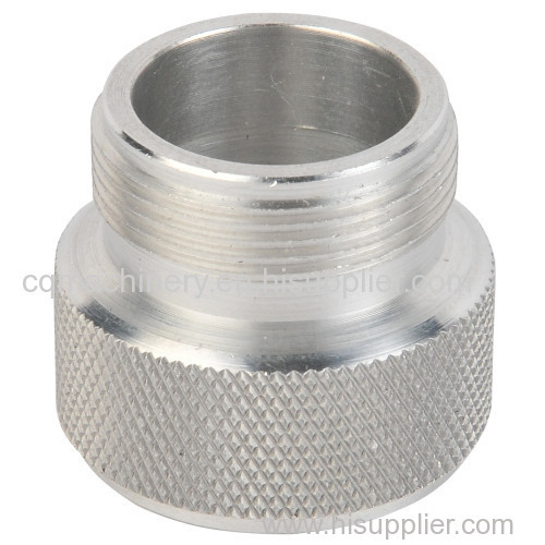 Aluminium compressor knurled connector