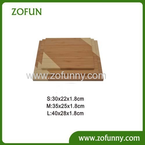 Wholesale 3 pieces bamboo cutting board set