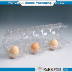 Plastic 12 eggs tray